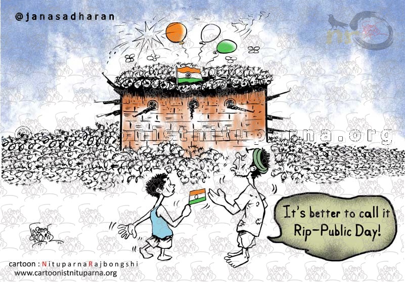 Republic-Reality cartoon by Nituparna Rajbongshi x
