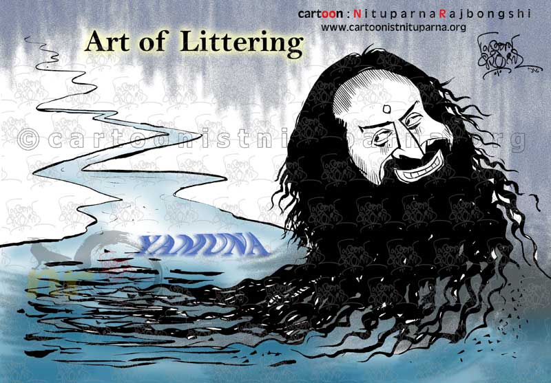 Art-of-Littering cartoon by Nituparna Rajbongshi