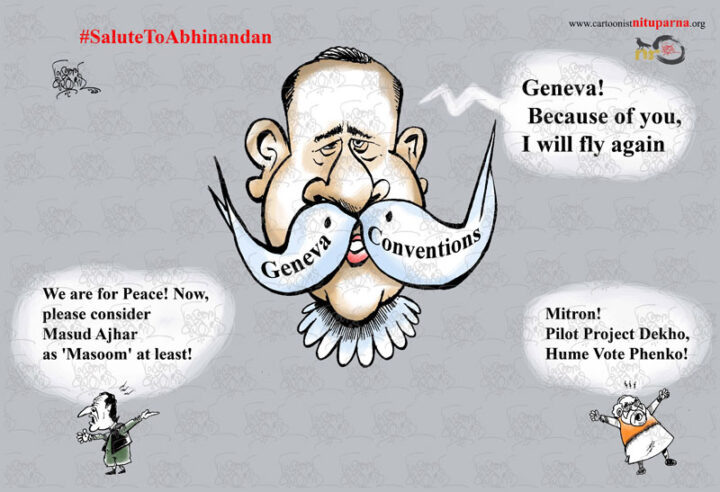 Abhinandan Varthman best Cartoon
